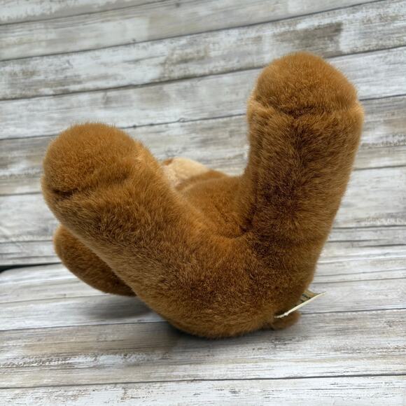 VTg 90s Build a Bear Plush Lil Cub Taffy Brown 12” Retired - Picture 8 of 11